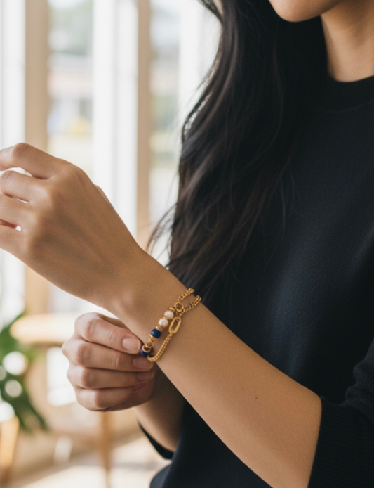 Elegant Pearl Bracelet